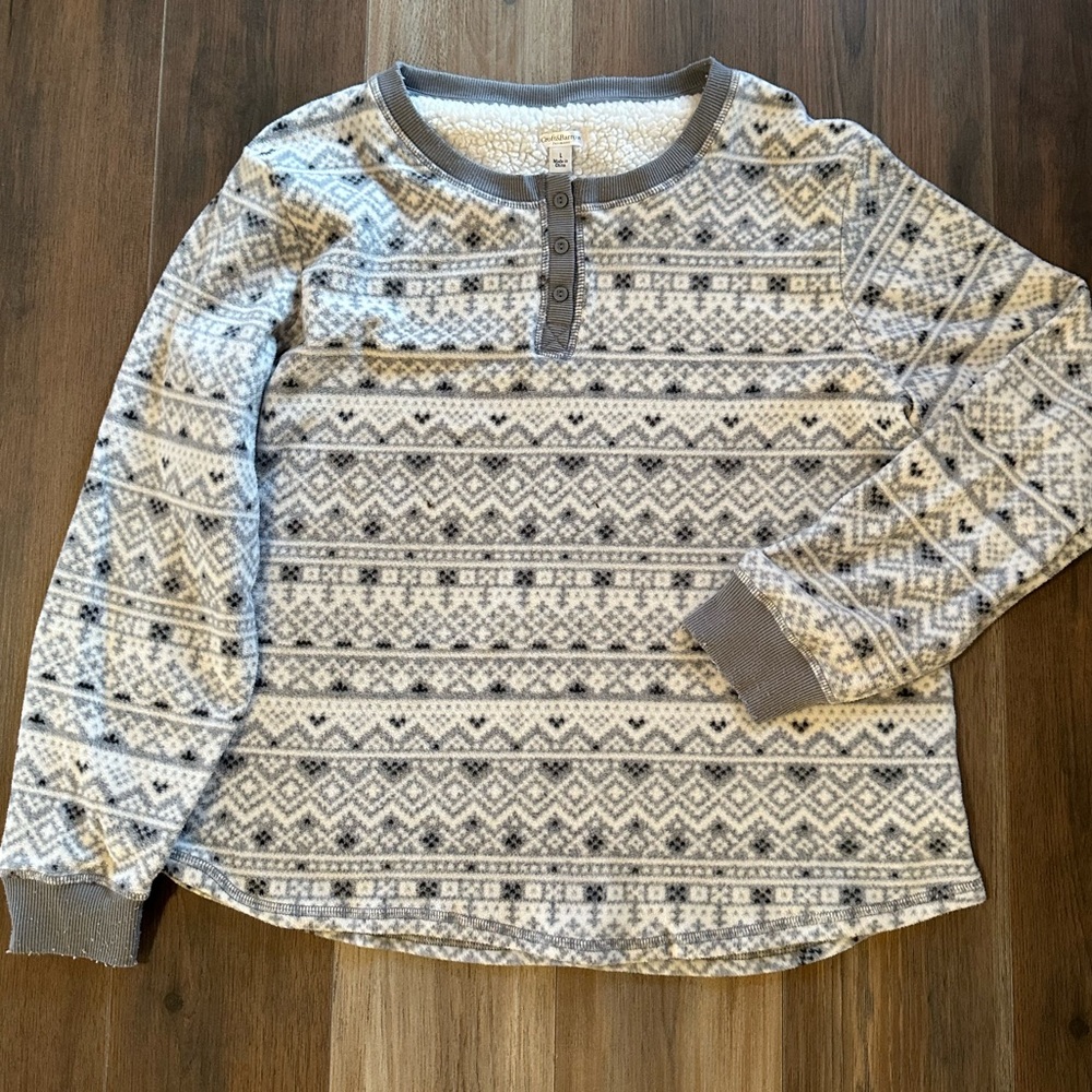 5 for $20🫟🛍️🔵 Croft & Barrow Women’s Lounge Pajama Top. Size Large